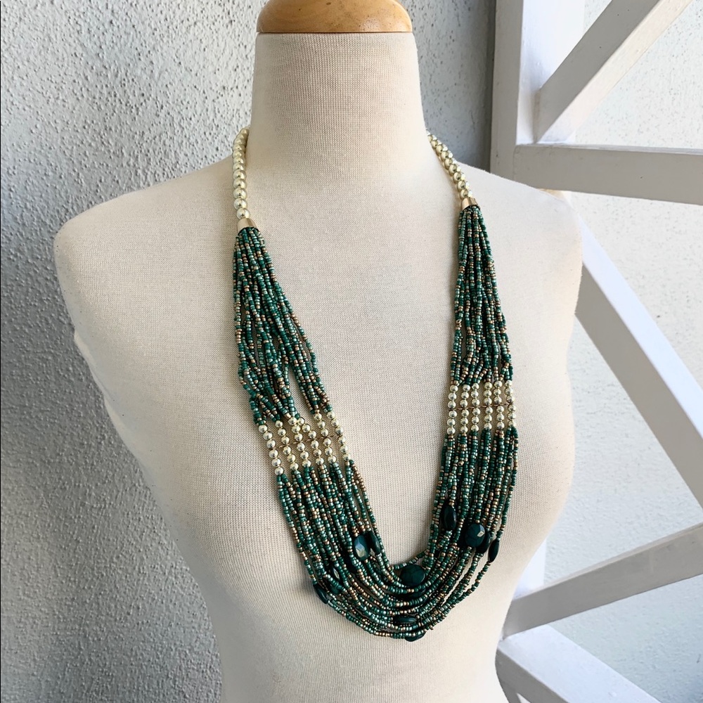 BETSEY JOHNSON Vintage Beaded Necklace - Picture 2 of 7